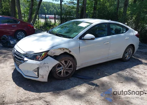 2020 Hyundai Elantra Sel from USA, damaged, VIN 5NPD84LF4LH633187